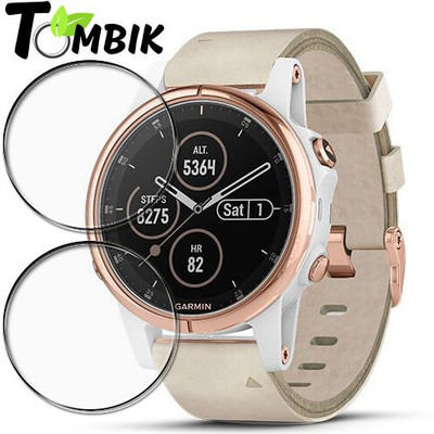tombik Impossible Screen Guard for GARMIN Fenix 5s Plus Smartwatch(Pack of 2)
