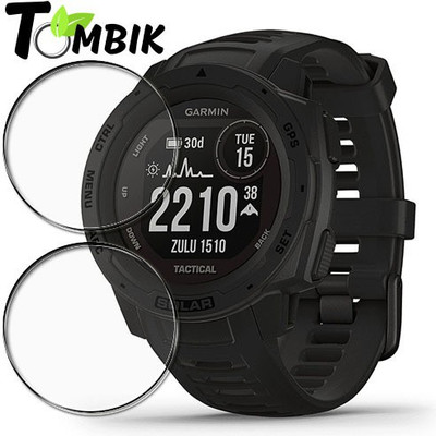 tombik Impossible Screen Guard for Garmin Instinct Solar Tactical Smartwatch(Pack of 2)