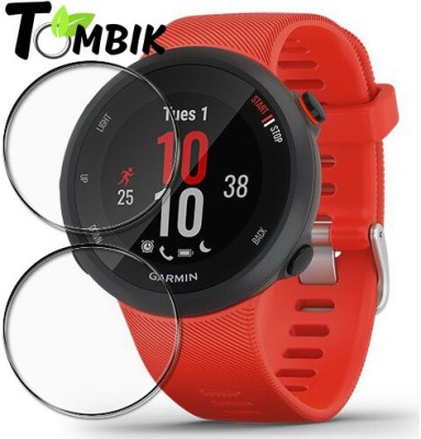 tombik Impossible Screen Guard for Garmin Forerunner 45 Smartwatch(Pack of 2)