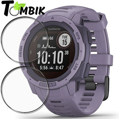 tombik Impossible Screen Guard for Garmin Instinct Solar Smartwatch(Pack of 2)