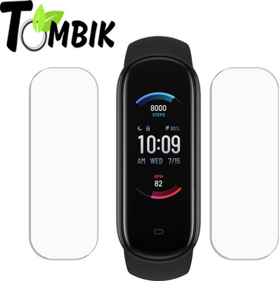 tombik Impossible Screen Guard for Amazfit Band 5 Smart Watch(Pack of 2)