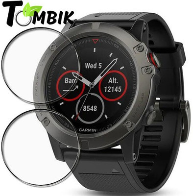 tombik Impossible Screen Guard for Garmin Fenix 5X Smartwatch(Pack of 2)