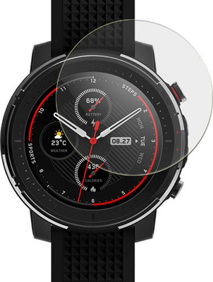 SOMTONE Impossible Screen Guard for AMAZFIT STRATOS 3 1.34 INCH SMART WATCH(Pack of 1)