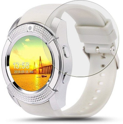 SOMTONE Impossible Screen Guard for GIXON V8 SMART WATCH(Pack of 1)
