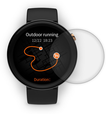 SOMTONE Impossible Screen Guard for Amazfit Nexo SMART WATCH(Pack of 1)