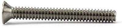Chandan Stainless Steel Flat Head Machine Screw(16 mm Pack of 50)