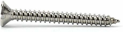 Chandan Stainless Steel Bugle Head Machine Screw(32 mm Pack of 50)
