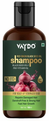 vaydo Red Onion Black Seed Oil Shampoo With Red Onion Seed Oil Extract, Black Seed Oil & Pro-Vitamin B5 - (100 ml)(100 ml)