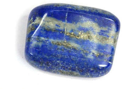 CRYSTU 73-Lapis Lazuli-Single-Tumble-Stone-1pc Polished Asymmetrical Crystal Pebbles(Blue 1 Pieces)