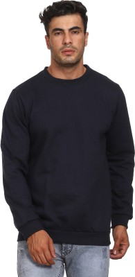 ROARERS Full Sleeve Solid Men Sweatshirt