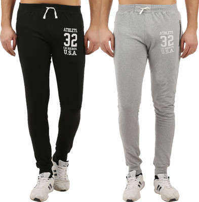 miru Solid Men Multicolor Track Pants