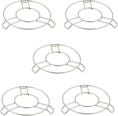 Shiv sunder Trivet set of 5 pcs Steel Trivet(Pack of 5)