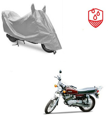 Atulit enterprises Waterproof Two Wheeler Cover for Yamaha(RX 100, Silver)