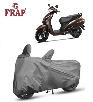 Frap Two Wheeler Cover for Honda(Activa 6G, Grey)