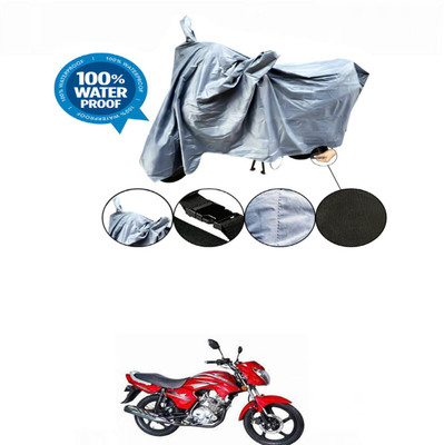 RONISH Waterproof Two Wheeler Cover for Universal For Bike(Fusion, Grey)