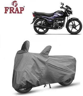 Frap Two Wheeler Cover for Hero(Super Splendor, Grey)