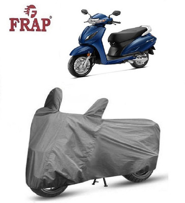 Frap Two Wheeler Cover for Honda(Activa, Grey)
