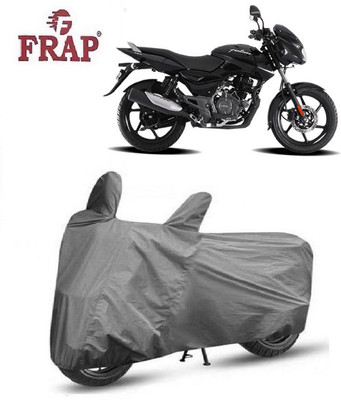 Frap Two Wheeler Cover for Bajaj(Pulsar 125, Grey)