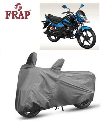 Frap Two Wheeler Cover for Hero(Splendor I Smart, Grey)