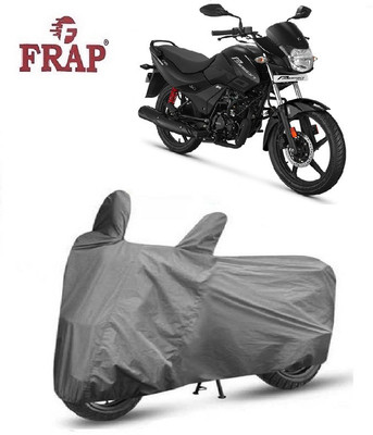 Frap Two Wheeler Cover for Hero(Passion Pro, Grey)