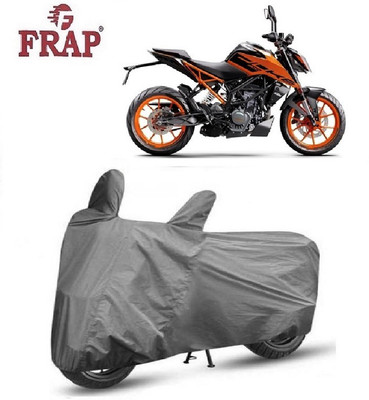 Frap Two Wheeler Cover for KTM(200 Duke, Grey)