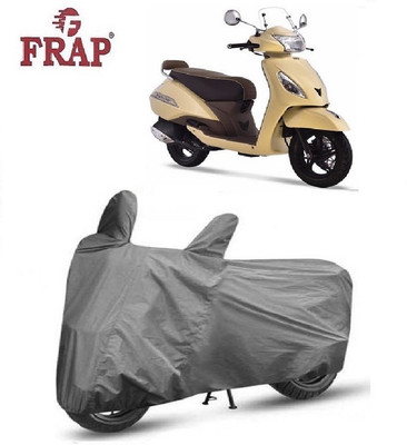 Frap Two Wheeler Cover for TVS(Jupiter classic, Grey)