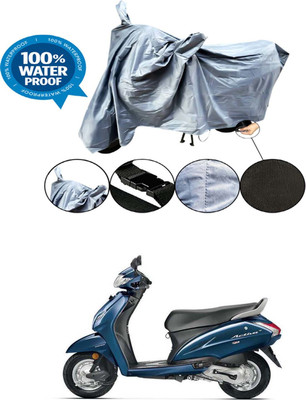 RONISH Waterproof Two Wheeler Cover for Honda(Activa 5G, Grey)