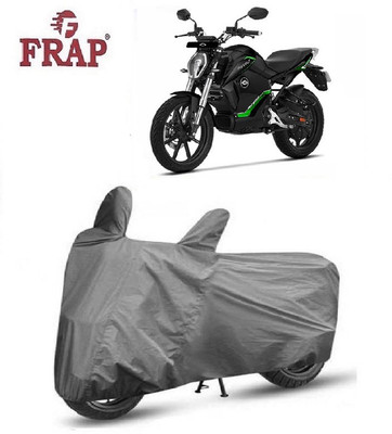 Frap Two Wheeler Cover for Revolt(RV 300, Grey)