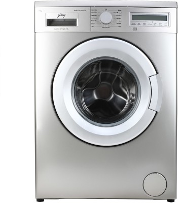 Godrej 7 kg Fully Automatic Front Load with In-built Heater Silver(WF EON 7012 PASC SV)