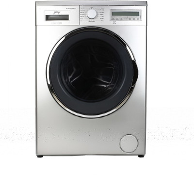 Godrej 8 kg Fully Automatic Front Load with In-built Heater Silver (WF EON 8014 PASC SV)