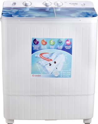 Candes 7.2 kg Semi Automatic Top Load Blue, White(CTPL72PL1SWM)   Washing Machine  (Candes)
