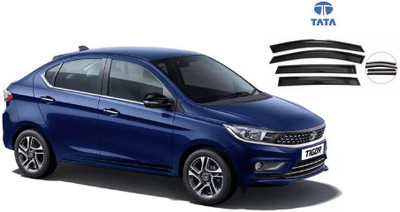 Under Auto For Non-convertibles Front, Rear Wind Deflector(Tinted Tata Tigor)