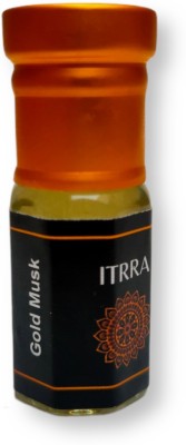 Itrra Luxury Attar | Gold Musk | Premium Long Lasting Attar | Concentrated Orignal Perfume/Fragrance Oil | Alcohol Free Natural Attar | Roll on For Men & Women | 4ml Herbal Attar(Gold Musk)