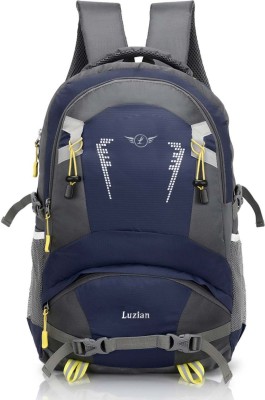 Luzian LN-SB-0024 32 L Laptop Backpack(Blue, Grey)