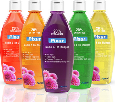 PIXUR MARBLE & TILE SHAMPOO REGULAR(5 x 0.6 L)