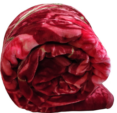 SIMAM Abstract Double Mink Blanket for  Mild Winter(Polyester, PRINTED)