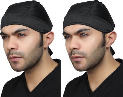 Bismaadh Solid Prayer Cap Cap(Pack of 2)