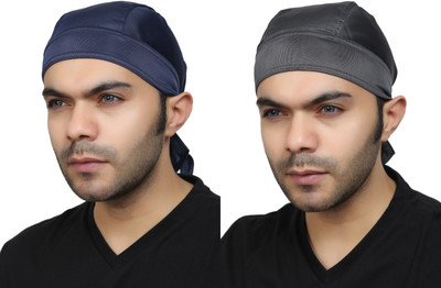 Bismaadh Solid Prayer Cap Cap(Pack of 2)