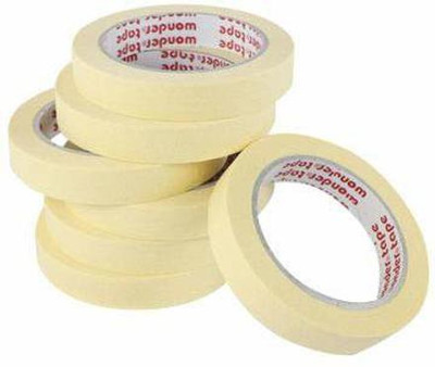 True-Ally Single Sided NA Masking Tape (Manual)(Set of 6, Off-White)
