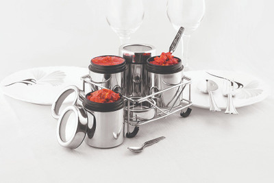 STEEPLE Spice Set Stainless Steel(4 Piece)