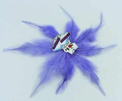CLOUDED HOBBIES Pack of 100 Decorative Feathers(3 INCH Synthetic Material)