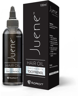 Juene Hair Oil|Enriched with Tocotrienol|Coconut Oil|Antioxidant Support |Hair Protection|For Damaged Hair|Vegetarian-Pack of 1 Hair Oil(100 ml)