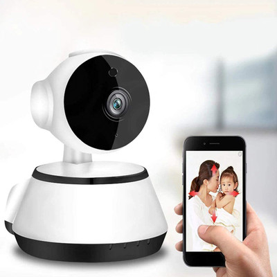 Wifton Mini IP Smartpup Wireless WiFi 1080P CCTV Smart Calling Security Camera(1 Channel)