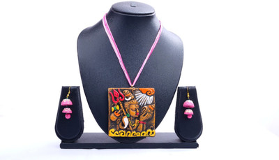 rayie collection Terracotta Multicolor Jewellery Set(Pack of 1)