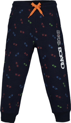 Plum Tree Track Pant For Boys(Dark Blue, Pack of 1)
