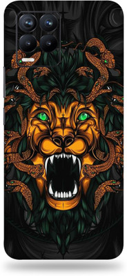 TJ CREATION REALME 8S 5G Mobile Skin(Ultra Super Loin King Skin With High Matte Finish.)