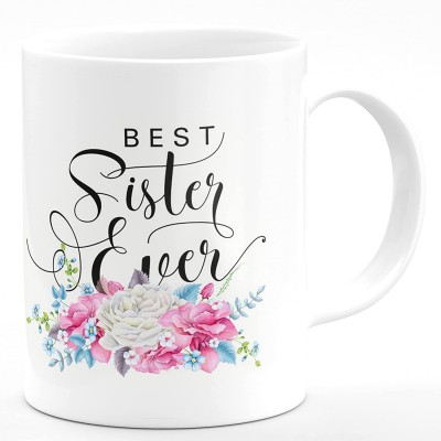 Vidaara Beat Sister Ever Ceramic Coffee Mug(300 ml)