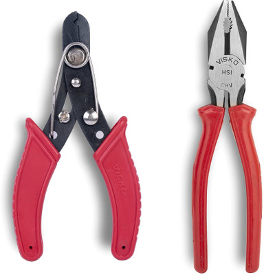 VISKO 812 Tool Set With Plier And Wire Cutter, Hand Tools Set Lineman Plier(Length : 155 inch)