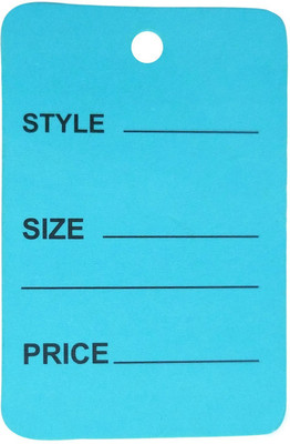 Sadar Shop 1 Part Printed 250pcs Paper Label(Blue)