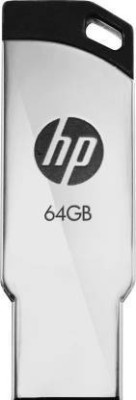 HP USB 2.0 FLASH DRIE (V236W) 64 GB Pen Drive(Silver)